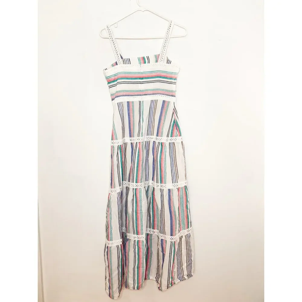 J. McLaughlin Hestia Linen Dress Size 2 - Picture 3 of 4